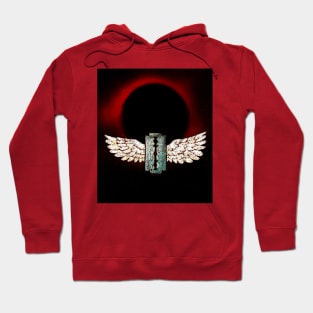 Flying Razor Psychedelic Art Hoodie